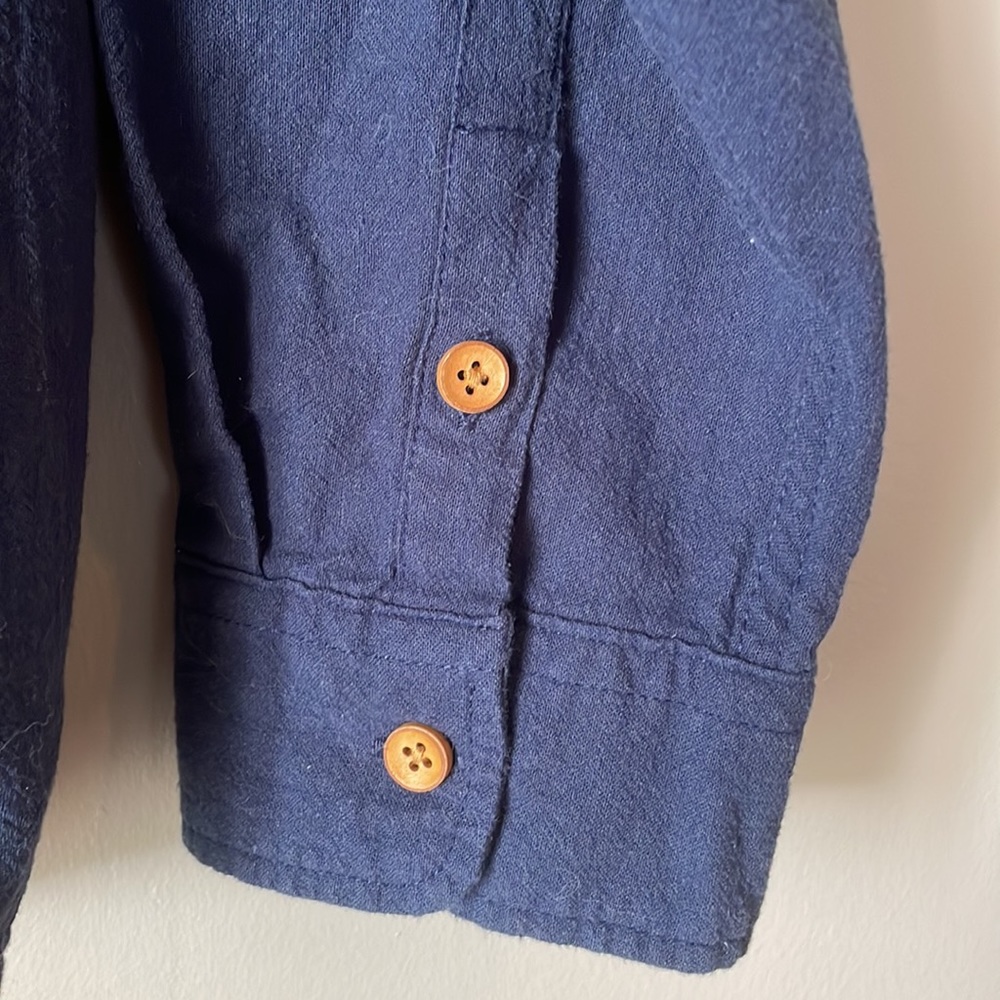 Mandarin Collar Casual Button Down - image 3